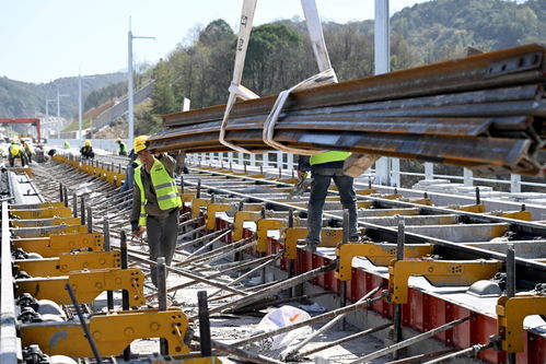 池黃鐵路無砟軌道施工全速推進，為高質量開通奠定堅實基礎